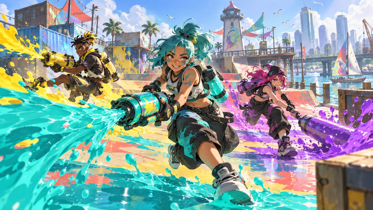InkSplash · game artwork